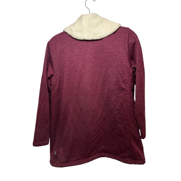 Eddie Bauer Jacket Women’s Sherpa Lined Cardigan Supreme Comfy  Size Small - Picture 3 of 8